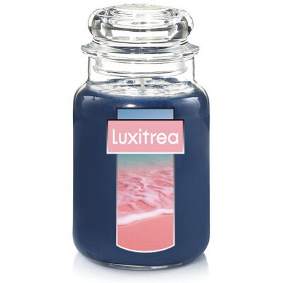 Amber Wood Bottled Up Scented Candles Soy Wax Vanilla Scented Candle Mango Coconut Strawberry