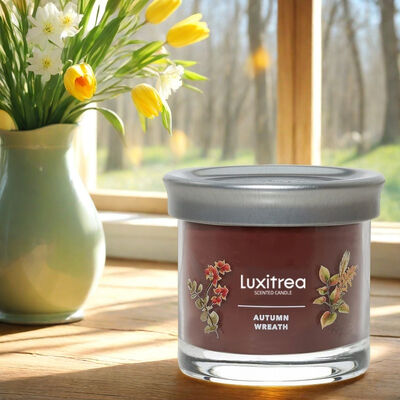 Fir Amber Bottled Up Scented Candles 35 Hours 10 Oz Guaiac Wood Candle