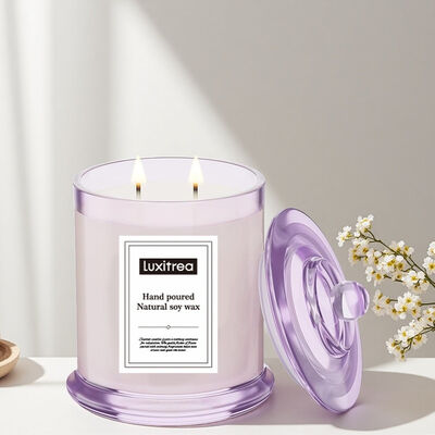 3.5 X 3.5 X 4 Inches Luxury Scented Candle Handmade Designed to Create Calming Atmosphere in Wellness Centers