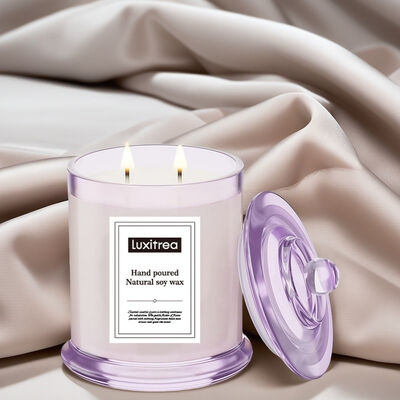 3.5 X 3.5 X 4 Inches Luxury Scented Candle Handmade Designed to Create Calming Atmosphere in Wellness Centers