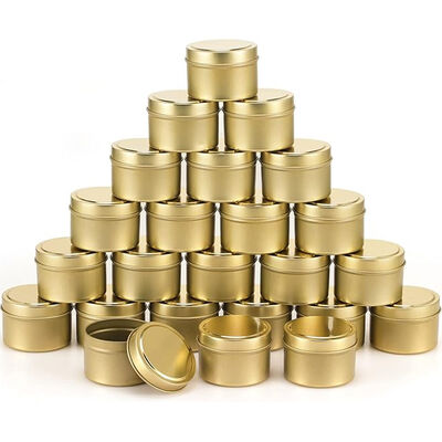 Bergamot Metal Jar Candle Muskmelon Misty Forest 80 Hours Long Burning Time 4 Oz